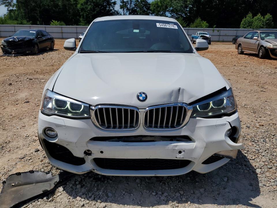 2016 BMW X4 VIN 5UXXW5C51G0N92678 COPART salvage auction — FRONT END, Nc - Salvage Certificate Of Title, sold $4,900 on 2026-07-27 (photo 5)
