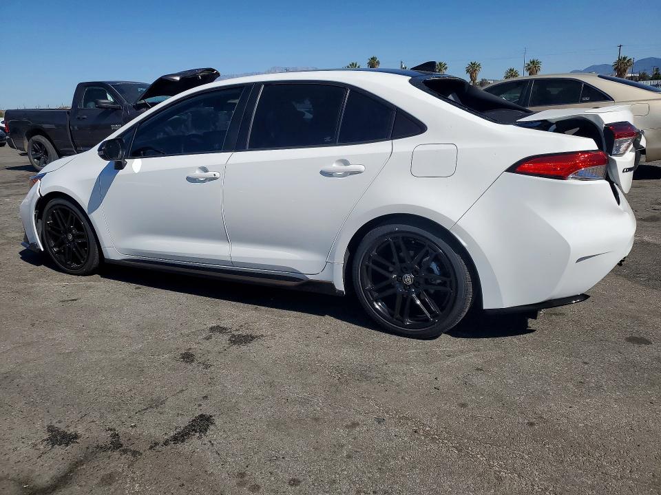 2022 Toyota Corolla VIN 5YFS4MCE0NP135116 COPART salvage auction — REAR END, Ca - Salvage Certificate, sold $4,350 on 2026-07-27 (photo 2)