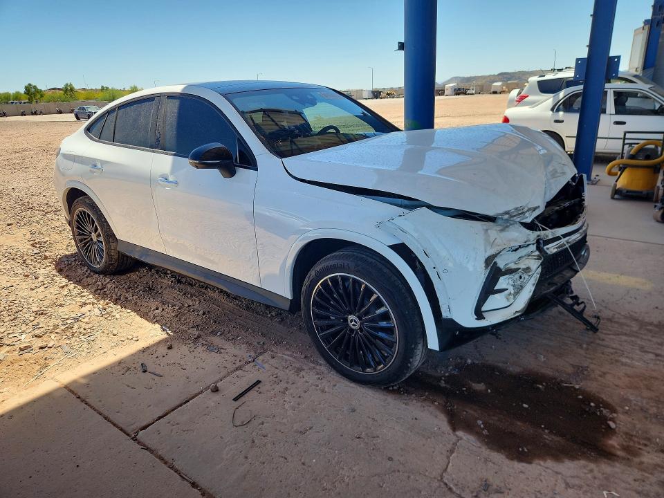 2025 Mercedes-benz VIN W1NKJ4HB0SF357495 COPART salvage auction — FRONT END, Az - Cert Of Title - Salvage, sold $32,250 on 2026-07-07 (photo 4)