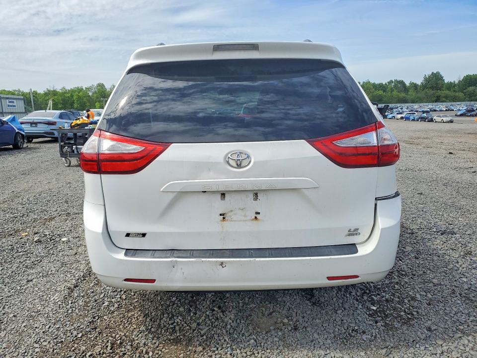 2016 Toyota Sienna VIN 5TDJK3DC0GS131585 COPART salvage auction — SIDE, Nj - Cert Of Title-Salvage, sold $2,200 on 2026-07-14 (photo 6)