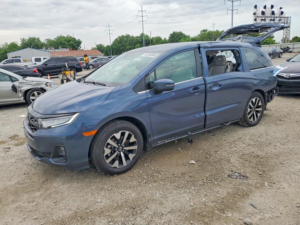 2026 Honda Odyssey VIN 5FNRL6H63TB037673 COPART salvage auction — REAR END, Oh - Cert Of Title-Salvage, sold $14,100 on 2026-07-31 (photo 1)