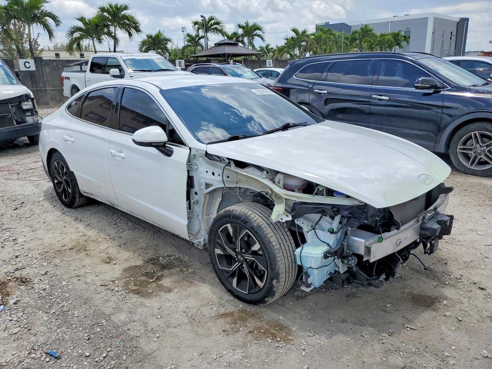 2024 Hyundai VIN KMHL64JA1RA395268 COPART salvage auction — FRONT END, Fl - Cert Of Title Slvg Rebuildable, sold $7,000 on 2026-07-07 (photo 4)