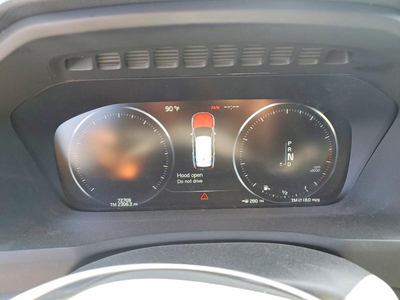 2020 Volvo Xc90 VIN YV4A22PKXL1563912 COPART salvage auction — ROLLOVER, Ca - Salvage Certificate, sold $5,600 on 2026-07-08 (photo 9)