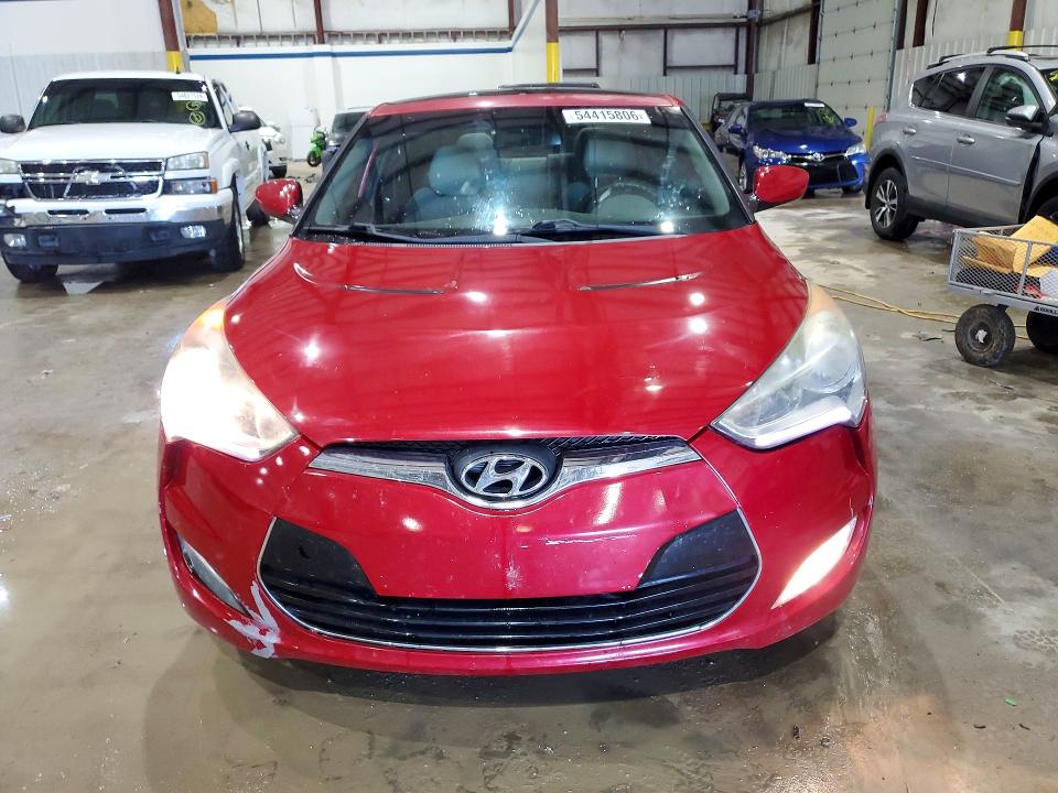 2013 Hyundai Veloster VIN KMHTC6AD3DU126842 COPART salvage auction — REAR END, Ky - Cert Of Title-Salvage, sold $1,000 on 2026-07-15 (photo 5)