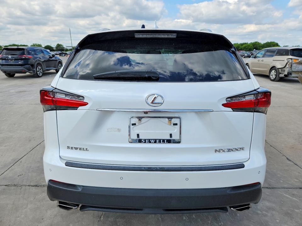 2017 Lexus Nx VIN JTJYARBZ5H2077895 COPART salvage auction — HAIL, Tx - Certificate Of Title, sold $11,700 on 2026-07-02 (photo 6)