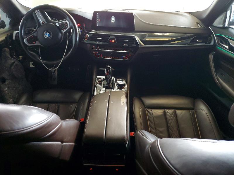 2018 BMW M5 VIN WBAJB9C59JB286847 COPART salvage auction — FRONT END, Ca - Salvage Certificate, sold $8,500 on 2026-07-09 (photo 8)