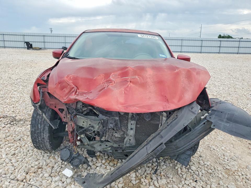 2014 Nissan Sentra VIN 3N1AB7AP8EY304129 COPART salvage auction — FRONT END, Tx - Salvage Vehicle Title, sold $450 on 2026-07-09 (photo 5)