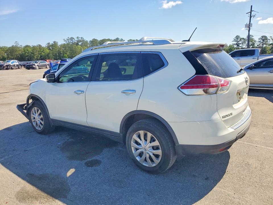 2016 Nissan Rogue VIN KNMAT2MTXGP728017 COPART salvage auction — FRONT END, Ga - Cert Of Title-Salvage, sold $275 on 2026-07-30 (photo 2)