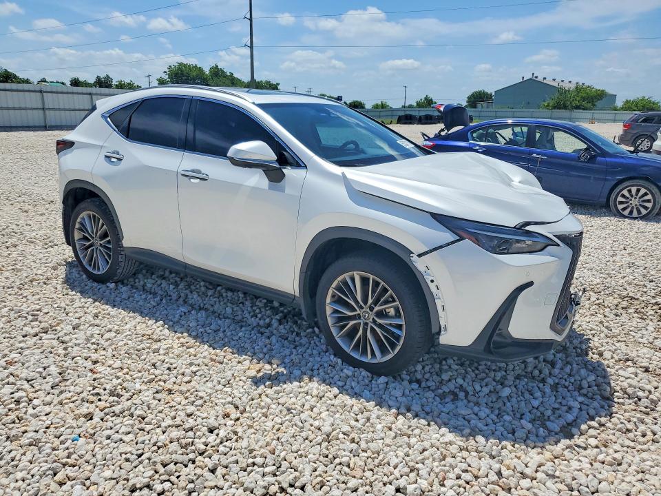 2025 Lexus VIN JTJGGCEZ9S5011634 COPART salvage auction — FRONT END, Tx - Salvage Vehicle Title, sold $7,800 on 2026-07-30 (photo 4)