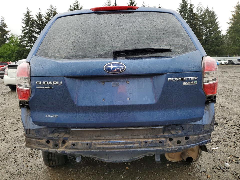 2014 Subaru VIN JF2SJAAC3EH491257 COPART salvage auction — REAR END, Wa - Bill Of Sale, sold $1,450 on 2026-07-21 (photo 6)