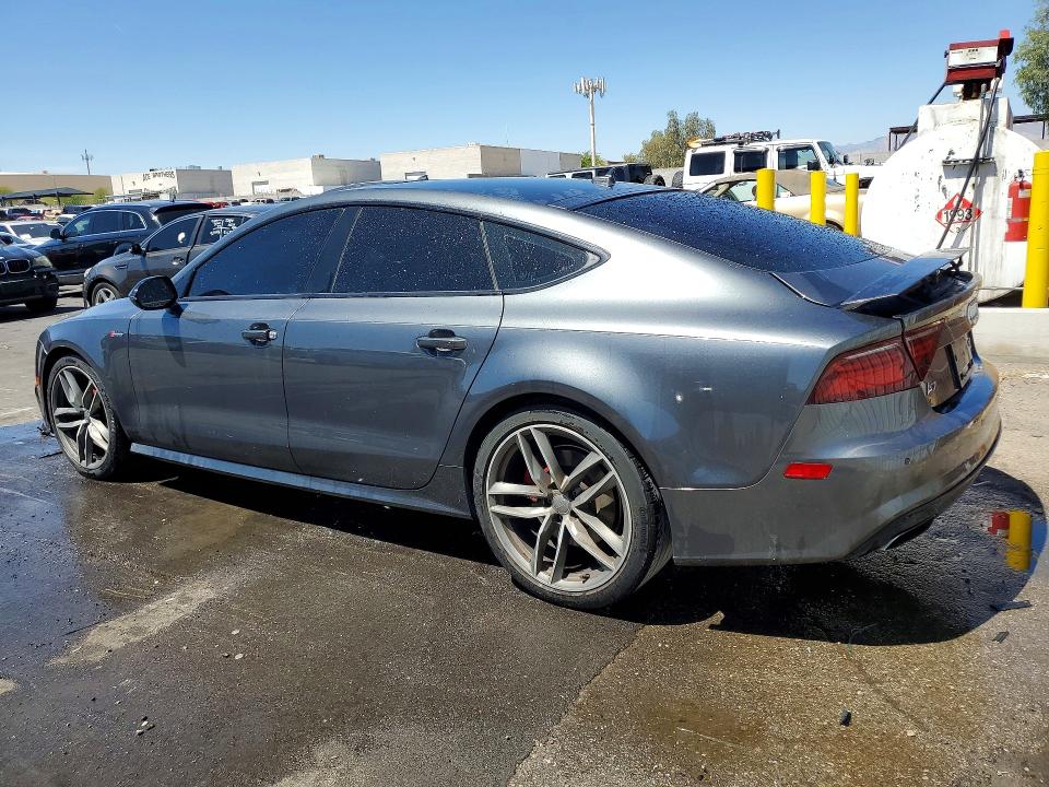 2018 Audi A7 VIN WAUW3AFC5JN001669 COPART salvage auction — FRONT END, Nv - Certificate Of Title, sold $1,900 on 2026-07-16 (photo 2)