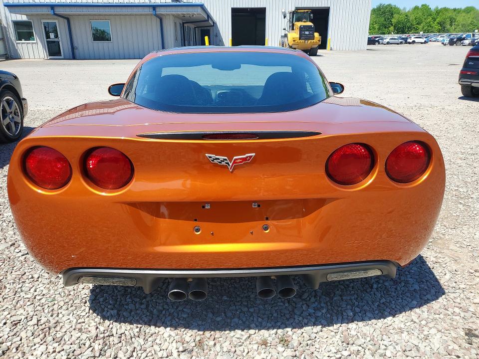 2007 Chevrolet Corvette VIN 1G1YY26UX75104924 COPART salvage auction — WATER/FLOOD, Ny - Mv907A-Parts Only, sold $15,400 on 2026-07-20 (photo 6)