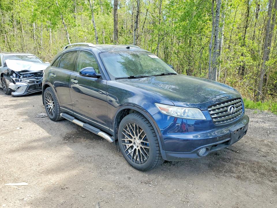 2005 Infiniti Fx45 VIN JNRBS08W85X400298 COPART salvage auction — UNDERCARRIAGE, ON - PERMIT NO BRAND - UNFIT, sold $400 on 2026-07-14 (photo 4)