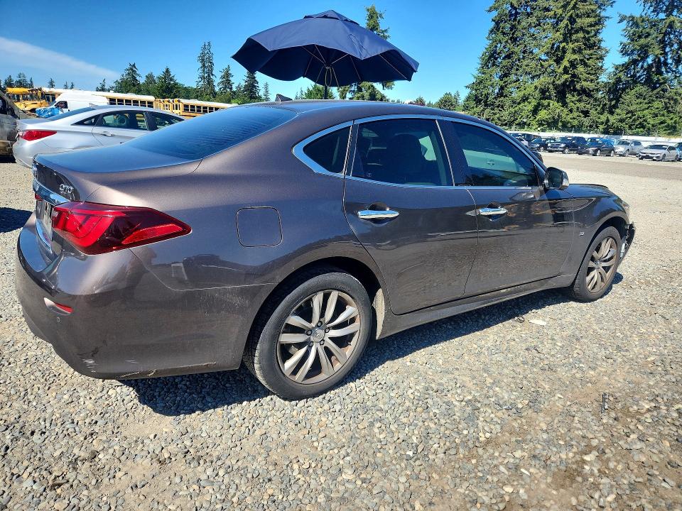 2018 Infiniti VIN JN1BY1AR2JM220175 COPART salvage auction — FRONT END, Wa - Vehicle Cert Of Ownership-Titl, sold $3,300 on 2026-07-21 (photo 3)