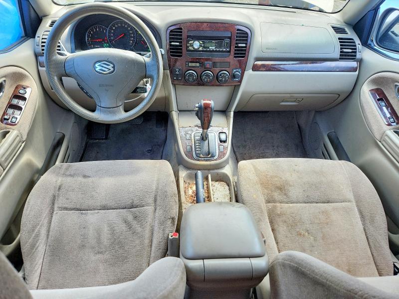 2005 Suzuki Xl7 VIN JS3TX92V354100777 COPART salvage auction — FRONT END, Or - Salvage Title Certificate, sold $300 on 2026-07-06 (photo 8)