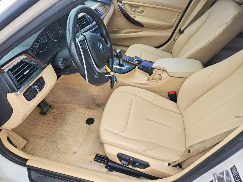 2014 BMW 3 series VIN WBA3C1C59EK116291 COPART salvage auction — WATER/FLOOD, TX - SALVAGE TITLE-FLOOD DAMAGE, sold $550 on 2026-07-16 (photo 7)