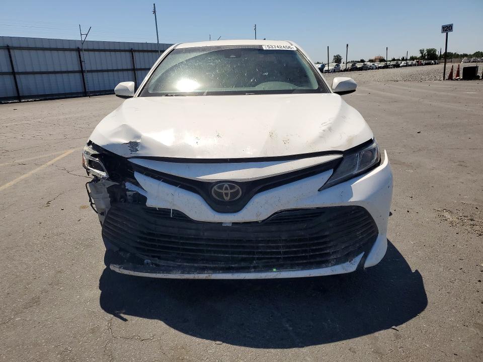 2018 Toyota Camry VIN JTNB11HK5J3051832 COPART salvage auction — FRONT END, Ca - Salvage Certificate, sold $3,800 on 2026-07-13 (photo 5)