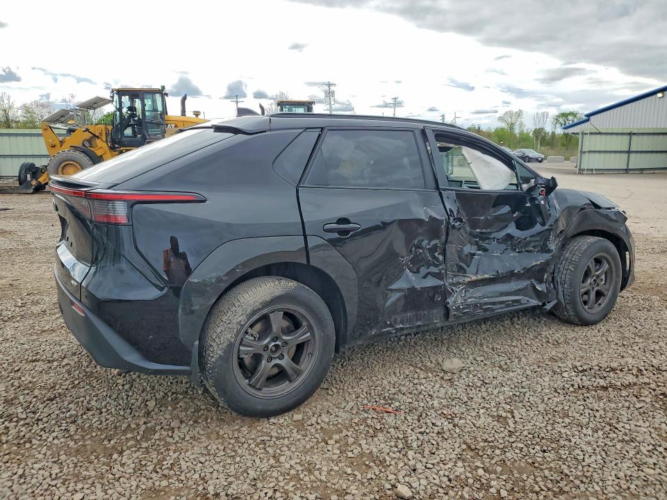2025 Toyota Bz4x VIN JTMABACA0SA105465 COPART salvage auction — SIDE, NY - MV-907A SALVAGE CERTIFICATE, sold $12,900 on 2026-07-09 (photo 3)