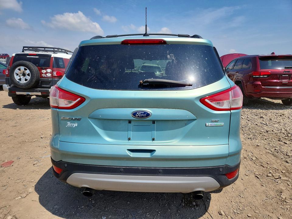 2013 Ford Escape VIN 1FMCU0G91DUC22417 COPART salvage auction — HAIL, Il - Salvage Certificate, sold $800 on 2026-07-03 (photo 6)