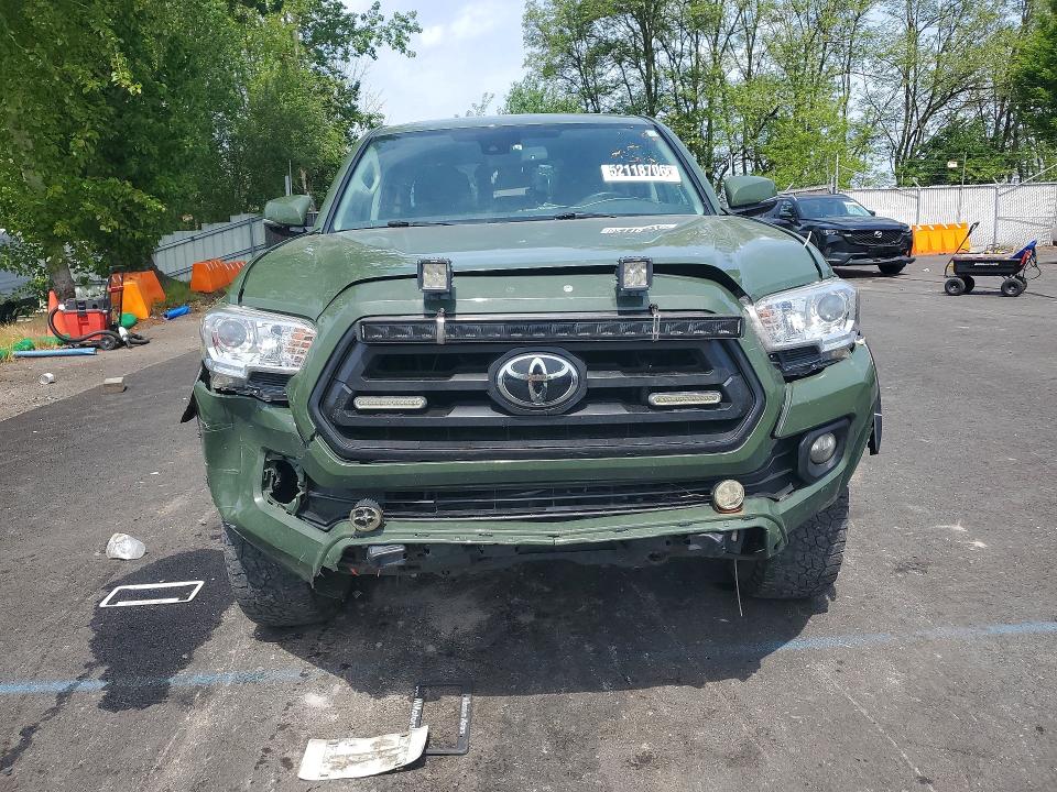 2021 Toyota Tacoma VIN 5TFCZ5AN3MX256785 COPART salvage auction — FRONT END, Wa - Vehicle Cert Of Ownership-Titl, sold $15,900 on 2026-07-02 (photo 5)