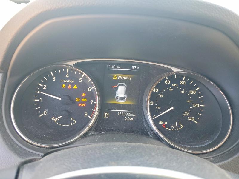 2016 Nissan Rogue VIN KNMAT2MV6GP711104 COPART salvage auction — FRONT END, Pa - Certificate Of Salvage, sold $575 on 2026-07-13 (photo 9)