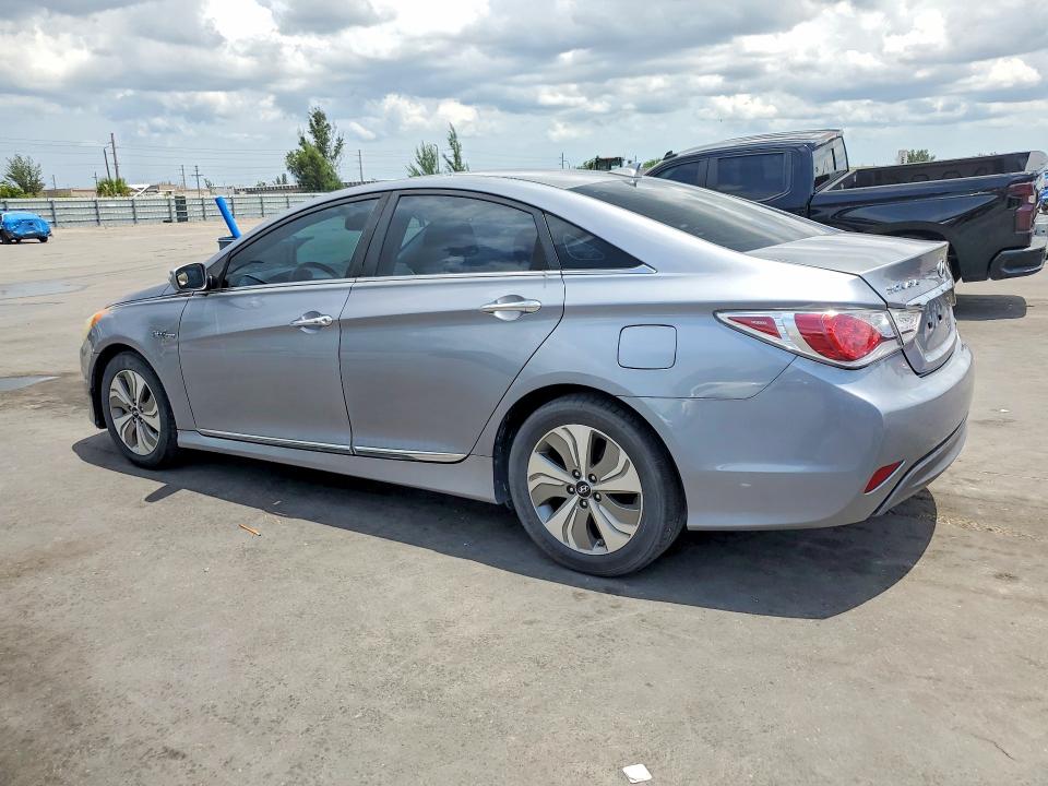 2014 Hyundai Sonata hybrid VIN KMHEC4A48EA112287 COPART salvage auction — MINOR DENT/SCRATCHES, Fl - Certificate Of Title (P), sold $750 on 2026-07-08 (photo 2)