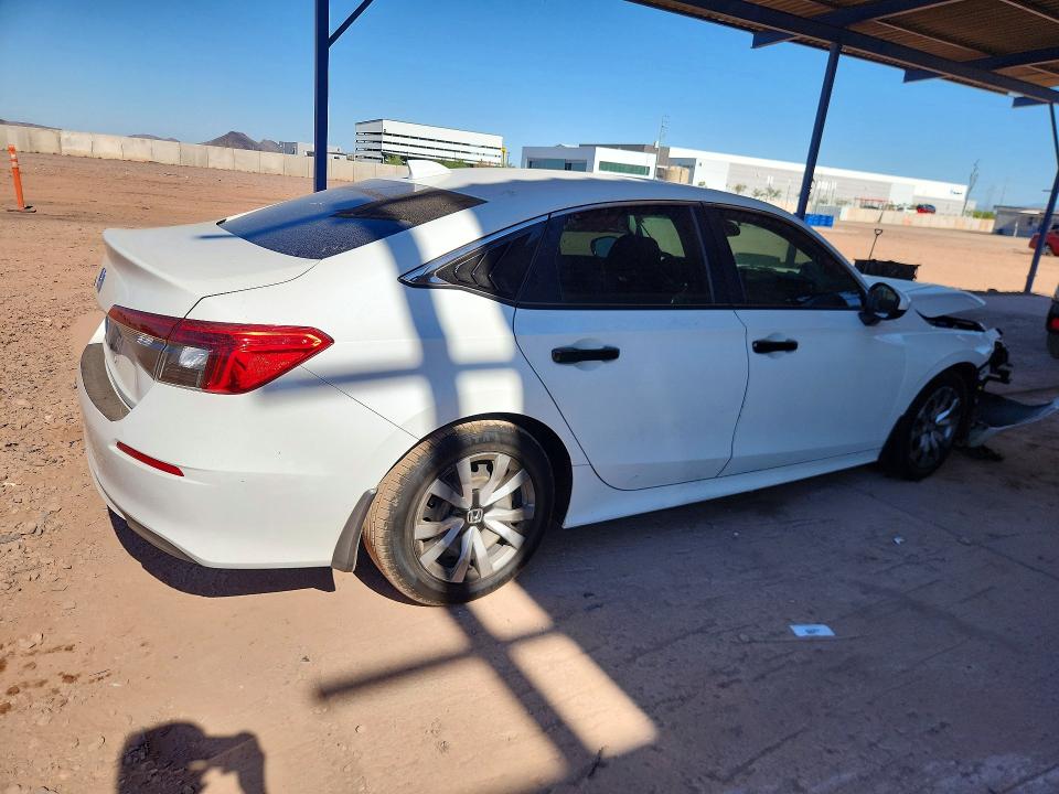 2023 Honda Civic VIN 2HGFE2F28PH533222 COPART salvage auction — FRONT END, Az - Cert Of Title - Salvage, sold $4,600 on 2026-07-02 (photo 3)