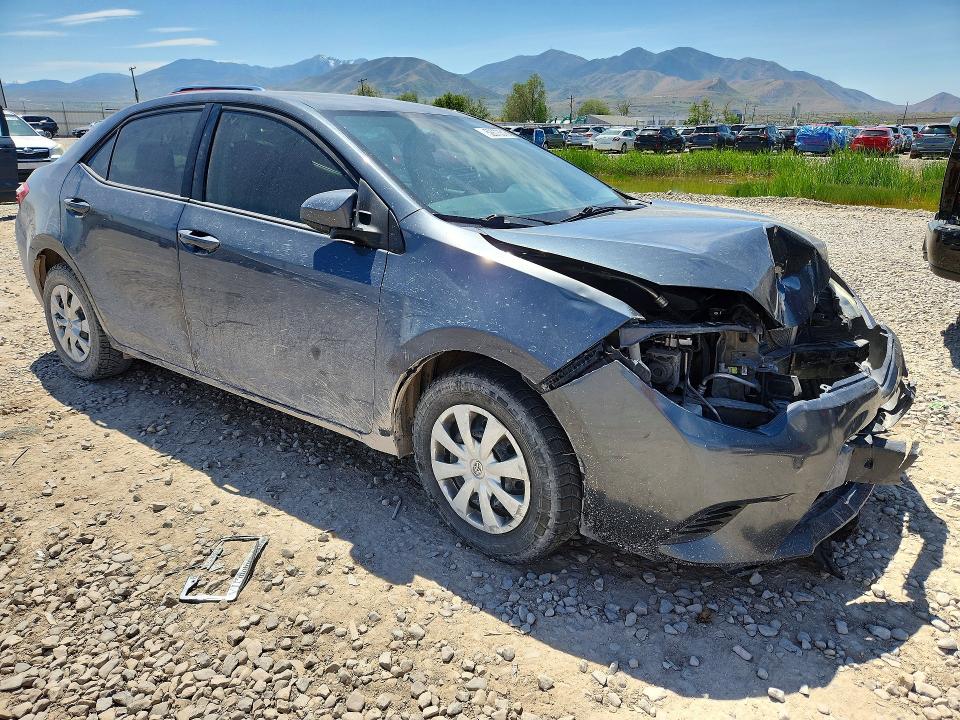 2016 Toyota Corolla VIN 5YFBURHE1GP472399 COPART salvage auction — FRONT END, UT - SALVAGE CERTIFICATE, sold $1,900 on 2026-07-31 (photo 4)