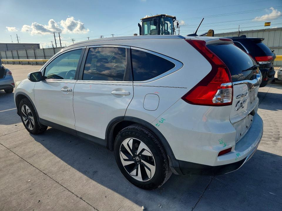 2015 Honda Cr-v VIN 5J6RM3H93FL025184 COPART salvage auction — REAR END, Tx - Salvage Vehicle Title, sold $5,500 on 2026-07-02 (photo 2)