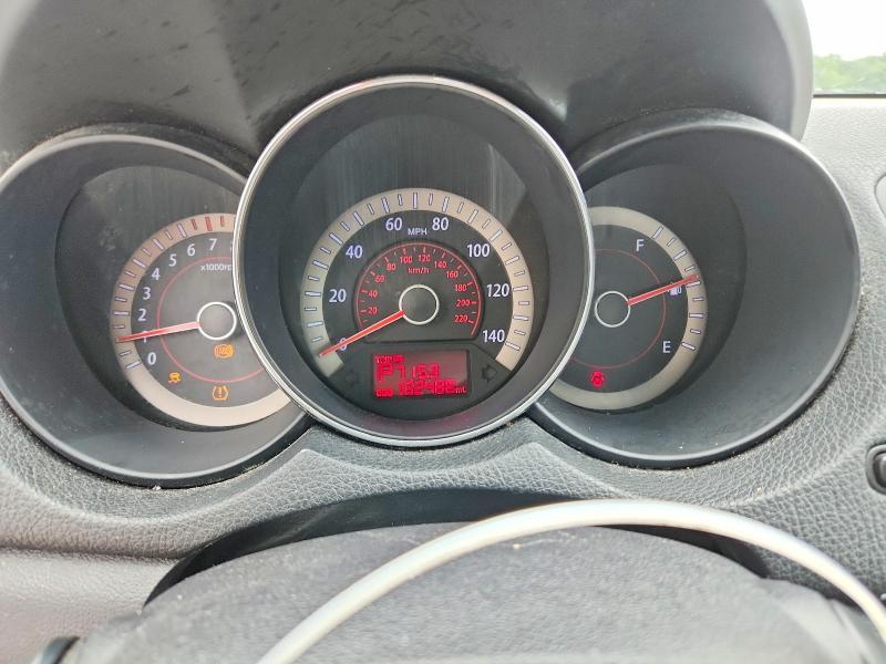 2013 Kia Forte VIN KNAFU4A26D5725257 COPART salvage auction — VANDALISM, Ga - Cert Of Title-Salvage, sold $850 on 2026-07-02 (photo 9)