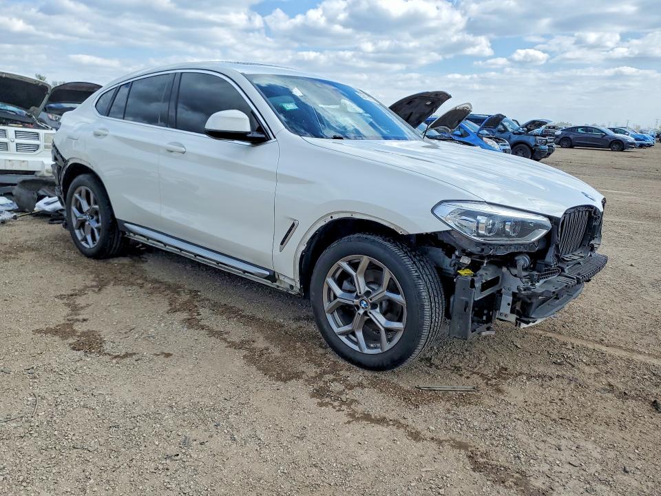 2020 BMW X4 VIN 5UX2V1C09LLE67644 COPART salvage auction — FRONT END, IL - SALVAGE CERTIFICATE, sold $11,900 on 2026-07-07 (photo 4)