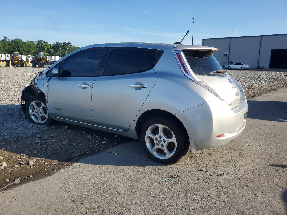 2012 Nissan Leaf VIN JN1AZ0CP2CT023904 COPART salvage auction — FRONT END, Fl - Cert Of Title Slvg Rebuildable, sold $325 on 2026-07-29 (photo 2)
