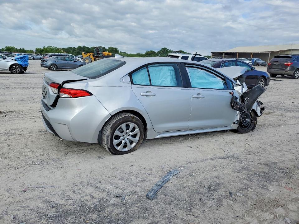 2022 Toyota Corolla VIN 5YFEPMAE2NP309758 COPART salvage auction — ALL OVER, Tn - Salvage Certificate, sold $750 on 2026-07-07 (photo 3)