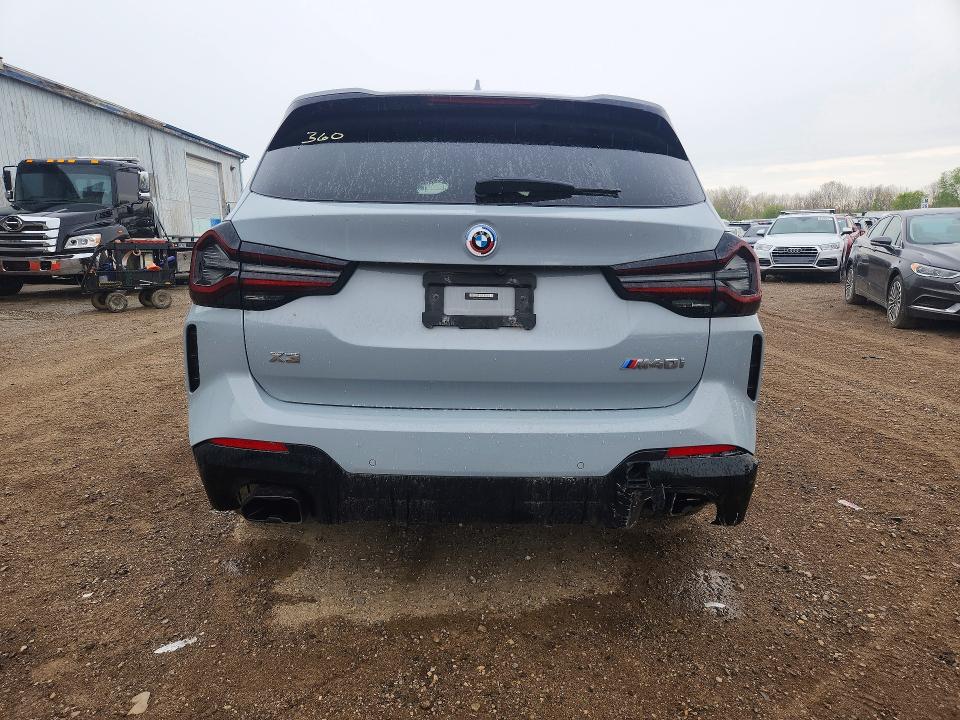 2023 BMW X3 VIN 5UX83DP02P9P97377 COPART salvage auction — FRONT END, Mi - Cert Of Title-Salvage Vehicle, sold $200 on 2026-07-01 (photo 6)