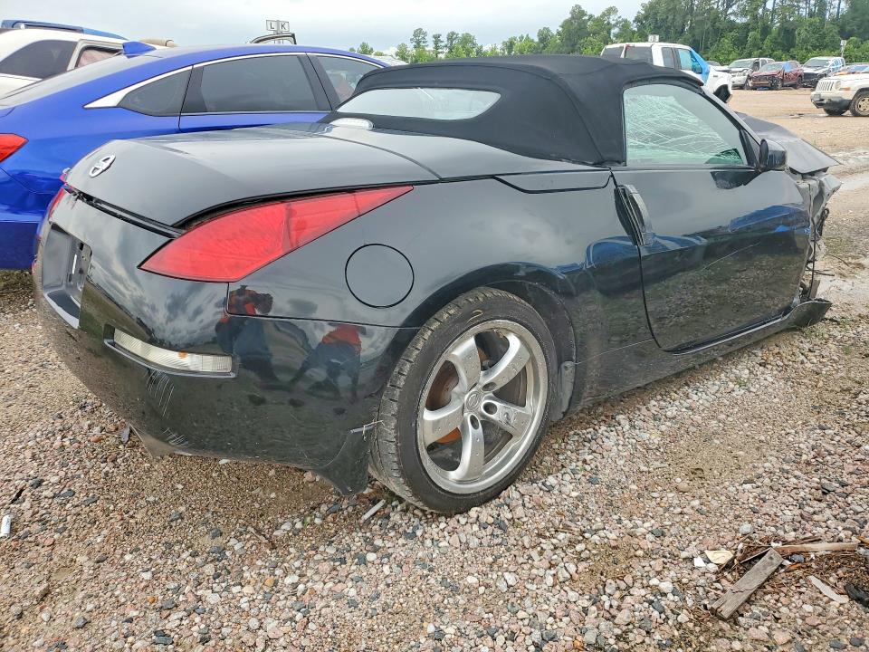 2009 Nissan 350z VIN JN1BZ36A19M550185 COPART salvage auction — FRONT END, Tx - Salvage Vehicle Title, sold $350 on 2026-07-10 (photo 3)