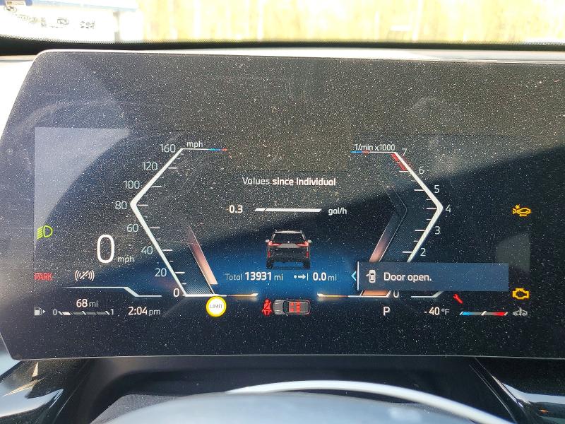 2025 BMW X1 VIN WBX73EF02S5233428 COPART salvage auction — FRONT END, Ma - Cert Of Title-Salvage, sold $14,900 on 2026-07-02 (photo 9)