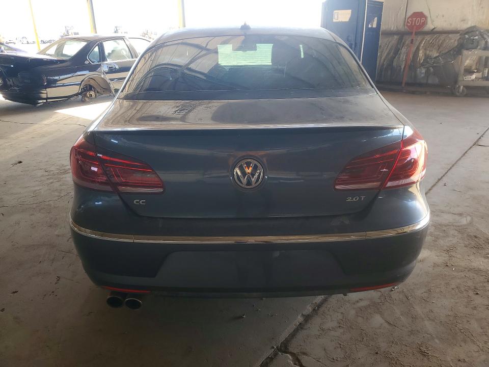 2013 Volkswagen Cc VIN WVWBP7AN6DE565773 COPART salvage auction — FRONT END, Az - Certificate Of Title, sold $675 on 2026-07-13 (photo 6)