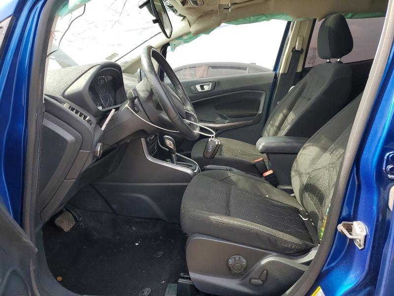 2019 Ford Ecosport VIN MAJ6S3GL6KC283453 COPART salvage auction — ROLLOVER, Il - Salvage Certificate, sold $900 on 2026-07-07 (photo 7)