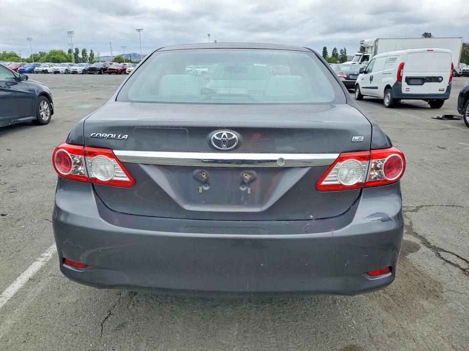 2012 Toyota Corolla VIN 5YFBU4EE3CP046084 COPART salvage auction — FRONT END, CA - SALVAGE CERTIFICATE, sold $1,650 on 2026-07-10 (photo 6)