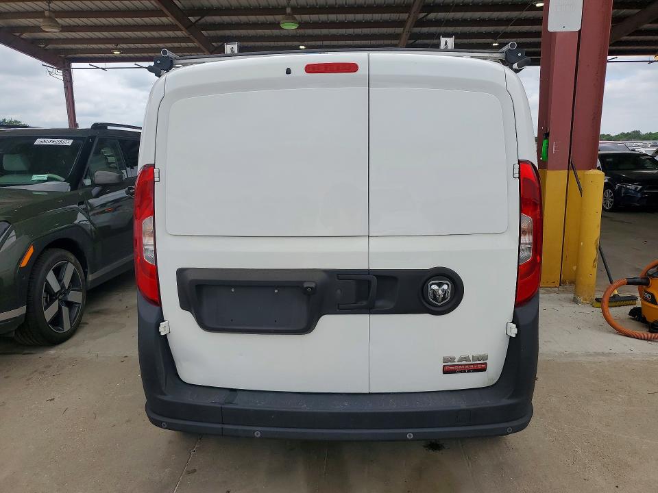 2021 Ram Promaster city VIN ZFBHRFAB4M6T89727 COPART salvage auction — FRONT END, CO - CERTIFICATE OF TITLE, sold $2,000 on 2026-07-21 (photo 6)