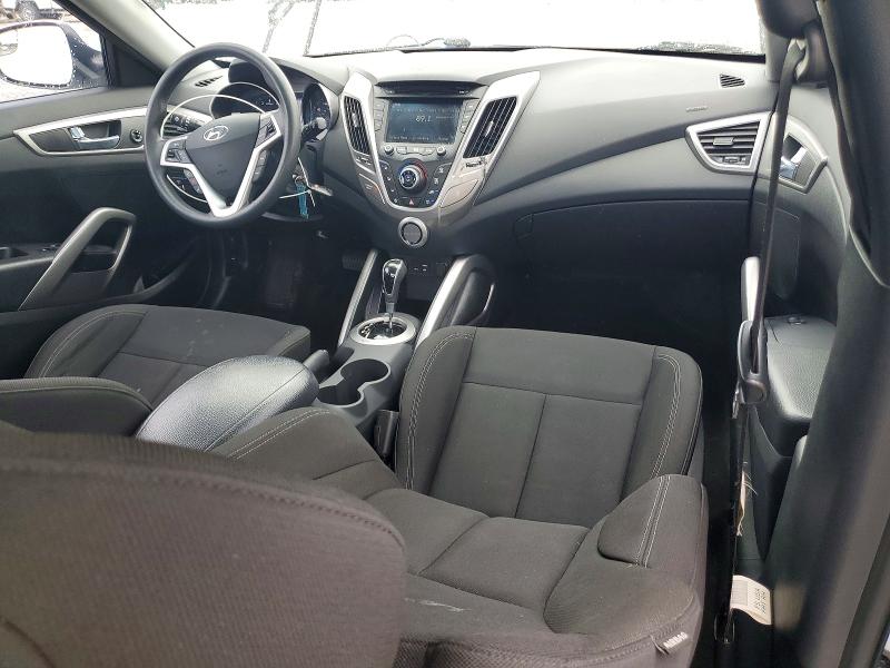 2016 Hyundai Veloster VIN KMHTC6AD7GU258748 COPART salvage auction — FRONT END, MS - CERTIFICATE OF TITLE (P), sold $425 on 2026-07-24 (photo 8)
