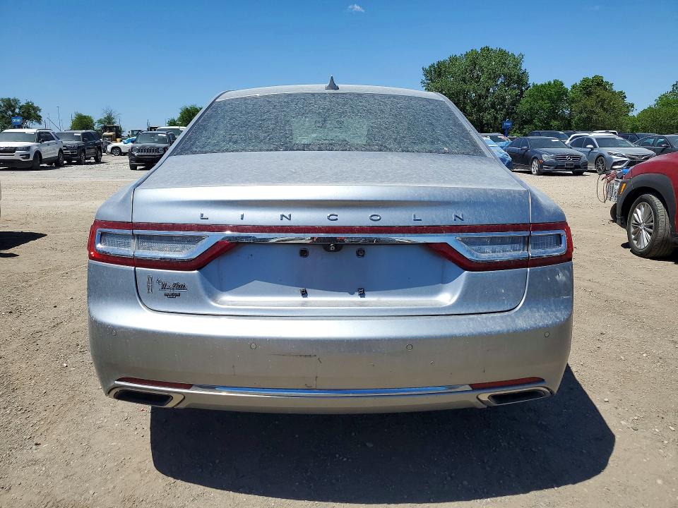 2020 Lincoln Continental VIN 1LN6L9PKXL5605613 COPART salvage auction — HAIL, Ia - Cert Of Title-Salvage Title, sold $8,700 on 2026-07-10 (photo 6)
