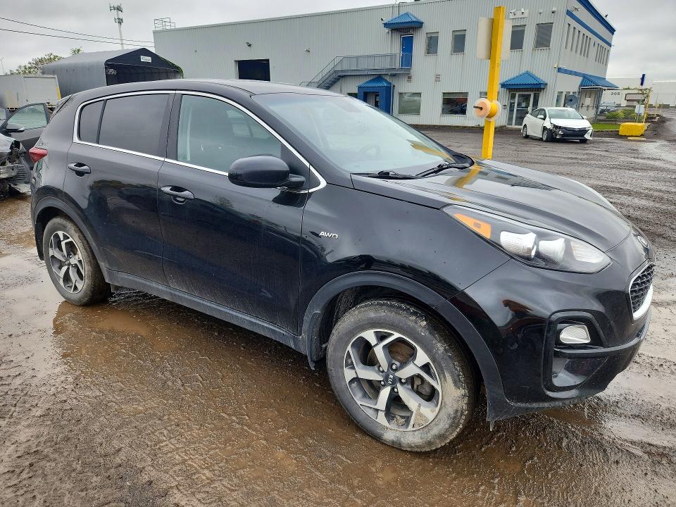 2021 Kia Sportage VIN KNDPMCAC2M7857737 COPART salvage auction — SIDE, Qc - Gravement Accidente, sold $5,200 on 2026-07-07 (photo 4)