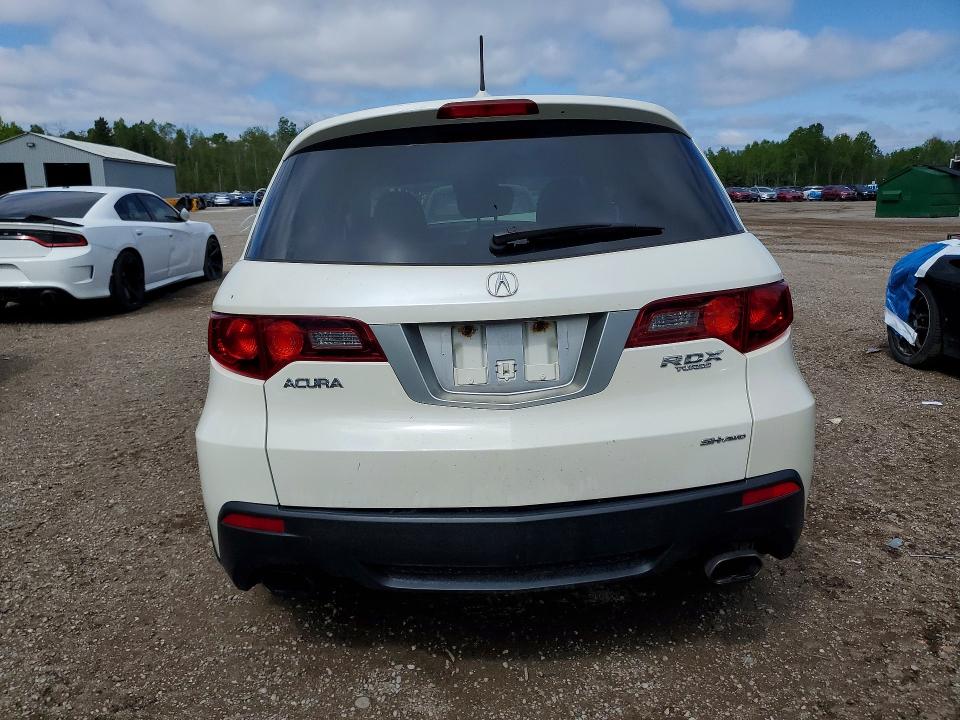 2010 Acura Rdx VIN 5J8TB1H29AA801168 COPART salvage auction — FRONT END, ON - PERMIT SALVAGE, sold $425 on 2026-07-09 (photo 6)