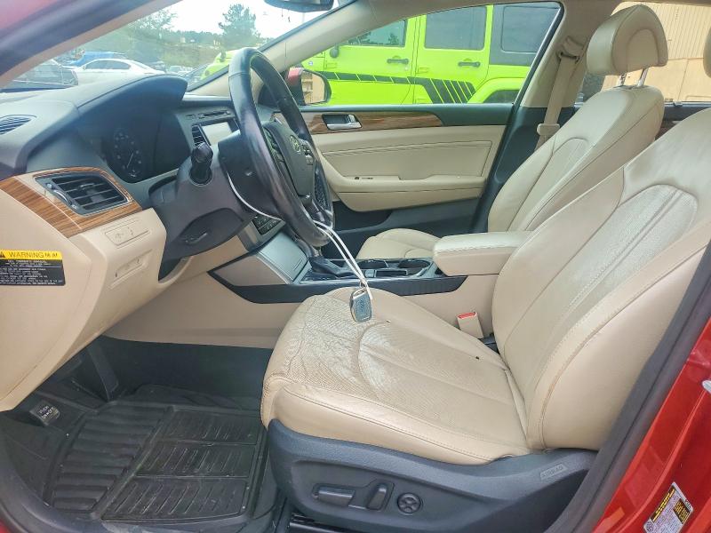 2015 Hyundai Sonata VIN 5NPE34AF0FH021949 COPART salvage auction — REAR END, Sc - Cert Of Title-Salvage, sold $750 on 2026-07-03 (photo 7)
