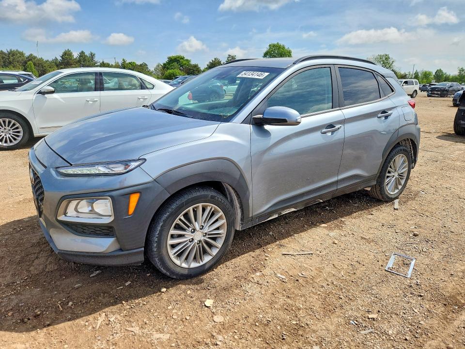 2020 Hyundai Kona VIN KM8K2CAA3LU491975 COPART salvage auction — REAR END, Il - Salvage Certificate, sold $4,450 on 2026-07-16 (photo 1)