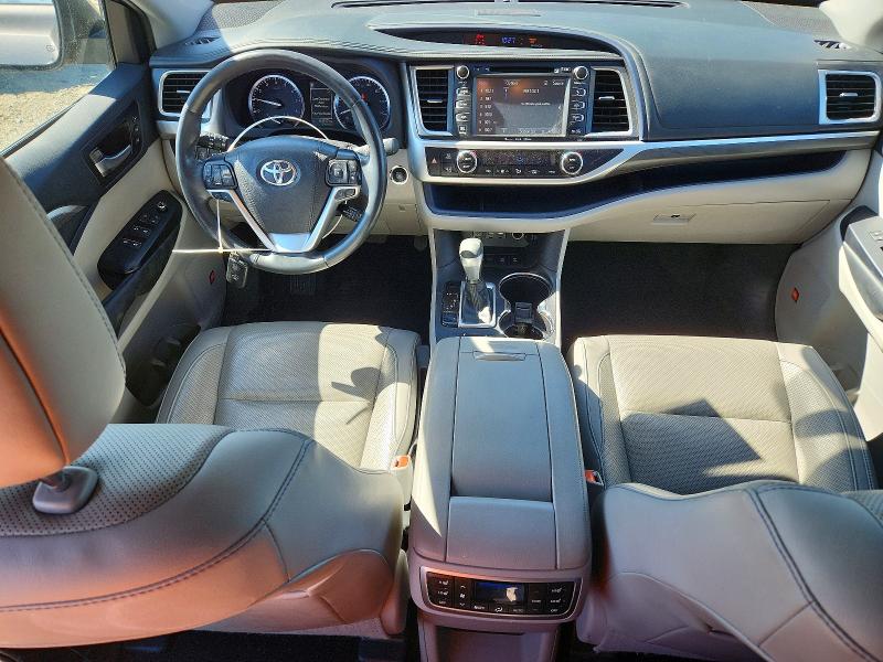 2019 Toyota Highlander VIN 5TDDZRFH1KS931860 COPART salvage auction — FRONT END, Mt - Salvage Certificate Of A Vehic, sold $200 on 2026-07-28 (photo 8)