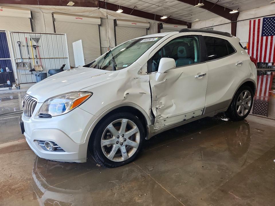 2013 Buick Encore VIN KL4CJBSB9DB128391 COPART salvage auction — SIDE, Il - Salvage Certificate, sold $1,000 on 2026-07-20 (photo 1)