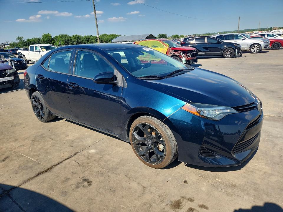 2018 Toyota Corolla VIN 5YFBURHEXJP839999 COPART salvage auction — REAR END, Tx - Salvage Vehicle Title, sold $200 on 2026-07-09 (photo 4)