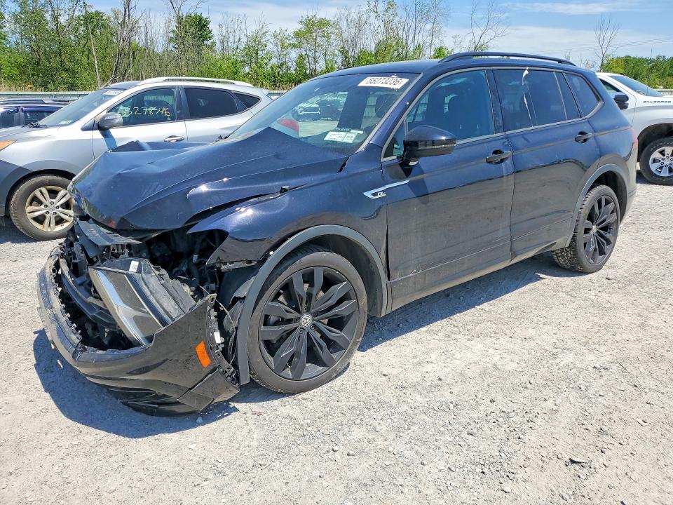 2021 Volkswagen Tiguan VIN 3VV2B7AX3MM120967 COPART salvage auction — FRONT END, Ny - Mv-907A Salvage Certificate, sold $3,000 on 2026-07-06 (photo 1)